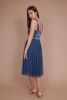 Корсетное платье "Серо-голубое"   - Корсетное платье "Серо-голубое"  