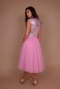 Насыщенно розовая юбка на талию 70-85 см  - Насыщенно розовая юбка на талию 70-85 см 