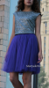 юбка мини "Холодно-фиолетовая" (48) - юбка мини "Холодно-фиолетовая" (48)