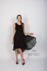 Черное шифоновое платье - Черное шифоновое платье