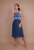 Корсетное платье "Серо-голубое"   - Корсетное платье "Серо-голубое"  