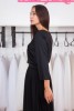 Шелковая блузка Черная - Шелковая блузка Черная с длинным рукавом
