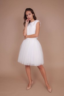 юбка мини "Белая" (1) 