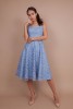 Корсетное платье "Пыльно-голубой" - Корсетное платье "Пыльно-голубой"