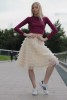 Многоярусная фатиновая юбка - Многоярусная фатиновая юбка