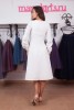 Платье с длинным рукавом - белое платье с длинным рукавом купить
