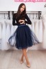 Черно-синяя юбка на талию 60-70 см - Черно-синяя юбка на талию 60-70 см
