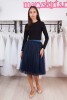 Черно-синяя юбка на талию 60-70 см - Черно-синяя юбка на талию 60-70 см