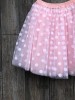 Нежно-розовая юбка в горох - Нежно-розовая юбка в горох